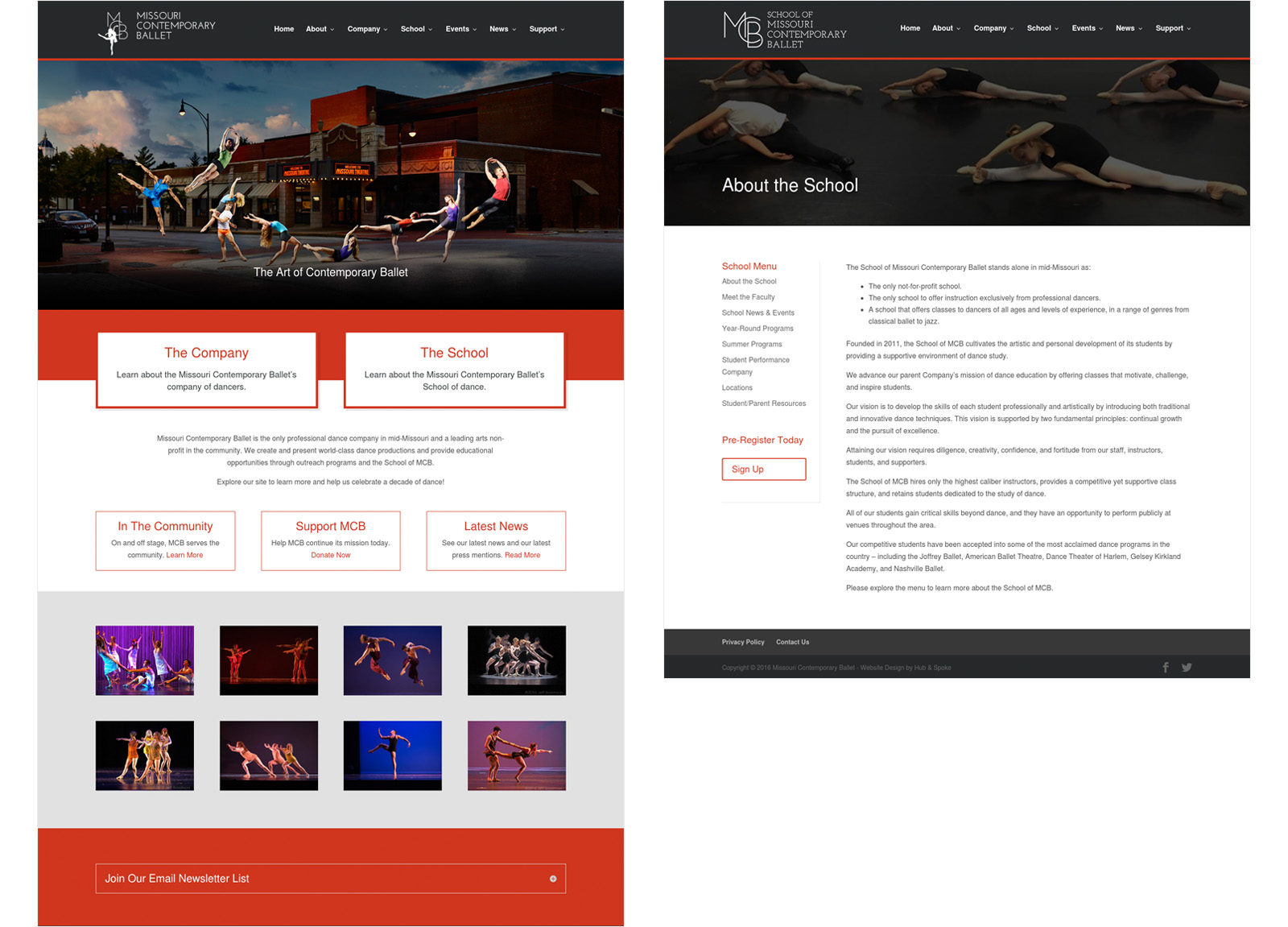 ballet  website